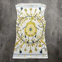 【美品】HERMES マルジェラ期 スカーフ柄 カットソー ブラウス 希少 レア