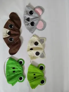 動物　手作り帽子