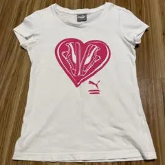 PUMA ハート型グラフィック 半袖Tシャツ