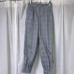 チェック柄 ボトムス