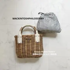 2025年最新】MACKINTOSH PHILOSOPHY レディース かごバッグの
