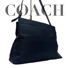 COACH コーチ トートバッグ 0925 肩がけ レザー シルバー