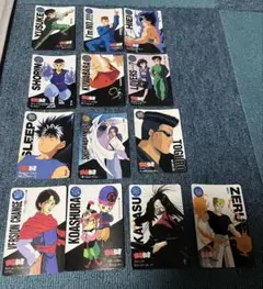 幽遊白書 トレーディングカード セット