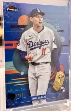 佐々木朗希 カラーマッチ 250シリ Topps Finest 2025
