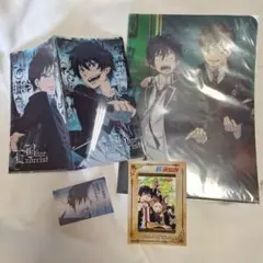 青の祓魔師　奥村燐　雪男　しえみ　竜士　廉造　出雲　クリアファイル　カード