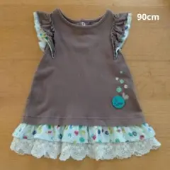トロワラパン トップス 90cm タンクトップ