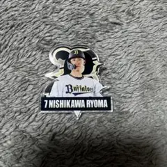 オリックスバファローズ 西川龍馬 ビジター限定 アクリルピンバッジ