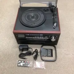 ★☆【リモコン・取説・アンテナ付】Bearmax　MA-88 マルチプレーヤー クマザキエイム Bearmax マルチレコードプレーヤー レコーダー