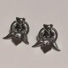 ボディピアス カスタム くま テディベア medistore 羽根 天使
