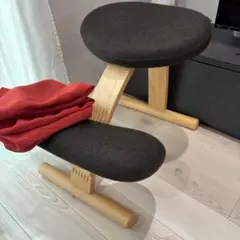 美品 カバー付き rybo リボ バランスイージー 姿勢矯正チェア