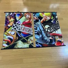ワンピース タペストリー　2枚セット 【5083m-2】