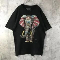 az488古着　Tシャツ　黒　キッズ　90s Y2K