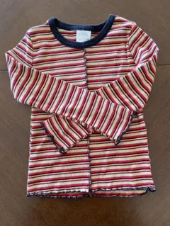 ZARA kids マルチボーダーカットソー 122