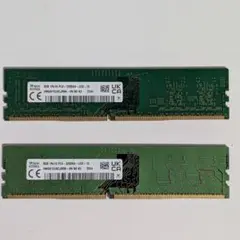 SK hynix DDR4 8GB 3200MHz メモリー2枚 合計16GB