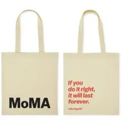 MoMA トートバッグ ベージュ クリーム