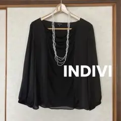 INDIVI 美品　ワールド（アンタイトル　リフレクト　Cdeと同）大きなサイズ
