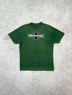 00s INDEPENDENT Tシャツ グリーン L