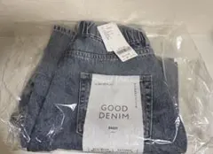 【新品】ジーンズ パンツ GOODデニムバギーパンツ/118365 レディース