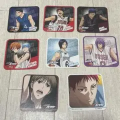 黒子のバスケ　コースター8枚セット　アニメグッズまとめ売り　jworld