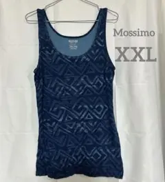 Mossimo ダークブルー タンクトップ XXL