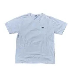 【大人気ブランド】FILA ホワイト Tシャツ ポケット付き