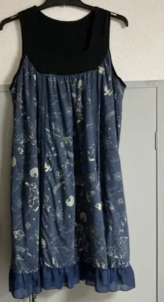 スカラー　ノースリーブリバーシブルワンピース　SALE❗️
