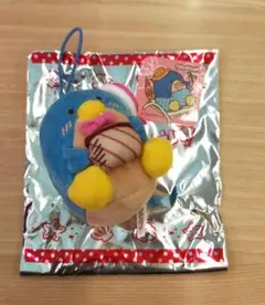 サンリオ　スシロー×はぴだんぶい　日焼け タキシードサム　マスコット
