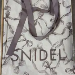 SNIDEL リボン柄 ノベルティ