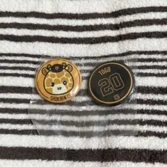 ジャイアンツ エニマイくじ E賞 缶バッジ ショウキリン