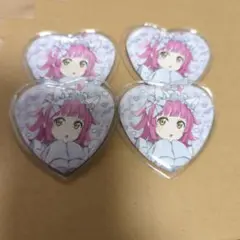 天王寺璃奈 ハート缶バッジ