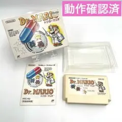 【動作確認済】箱・説明書　ドクターマリオ　ファミコン　Dr. MARIO