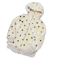 ★美品★ フランシュリッペ ドット柄 ファーコート