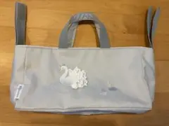 Mybroderie スワン　刺繍　バッグ　ベビーカー