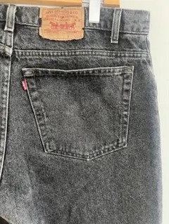1990年 Levi's 505 xx USA製 ブラックデニム w38 l32