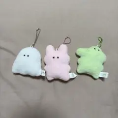 いきものかもしれない ぬいぐるみキーホルダー 3個セット