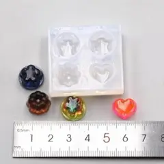 #0171シリコンモールド　プリン　ミニチュア　スイーツ　食玩　立体型　レジン