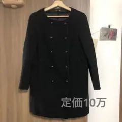 ドゥロワー ノーカラーコート