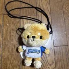 パシフィックリーグ6球団プレーヤーズ しば犬ぬいぐるみ がまぐちポシェット 西川