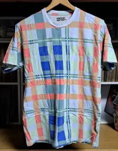 HECTIC チェック柄 Tシャツ Mサイズ