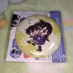 【未使用】名探偵コナン 缶バッジコレクション-ゆるスタmini 毛利蘭&コナン