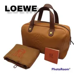 LOEWE ロエベ アナグラム レザー ハンドバッグ トートバッグ