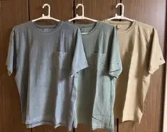 REVERSE WEAVE ポケット Tシャツ XLサイズ 3枚セット