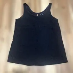 Gap 黒 レースタンクトップ XS