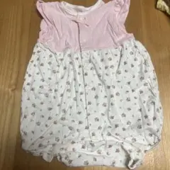 花柄ロンパース 70センチ