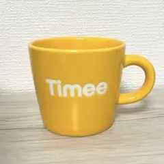 Timee キャラクター マグカップ 黄色