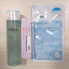 Mitea リップスティック シートマスク リセットセラムリキッド 3点セット