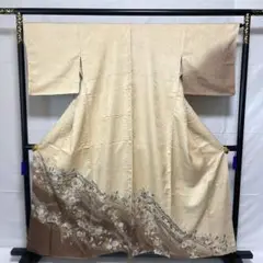 専用 訪問着 辻ヶ花 絞り 落款 正絹 着物 袷