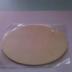 未使用 楕円形 木製素材