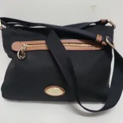 美品✨️COACH 黒 ナイロン ショルダーバッグ