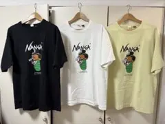 NANGA ジェリーマルケスTシャツ XLブラック